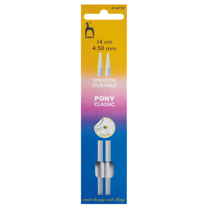 Pony Classic aluminium interchangeable knitting needle tips 4.5mm