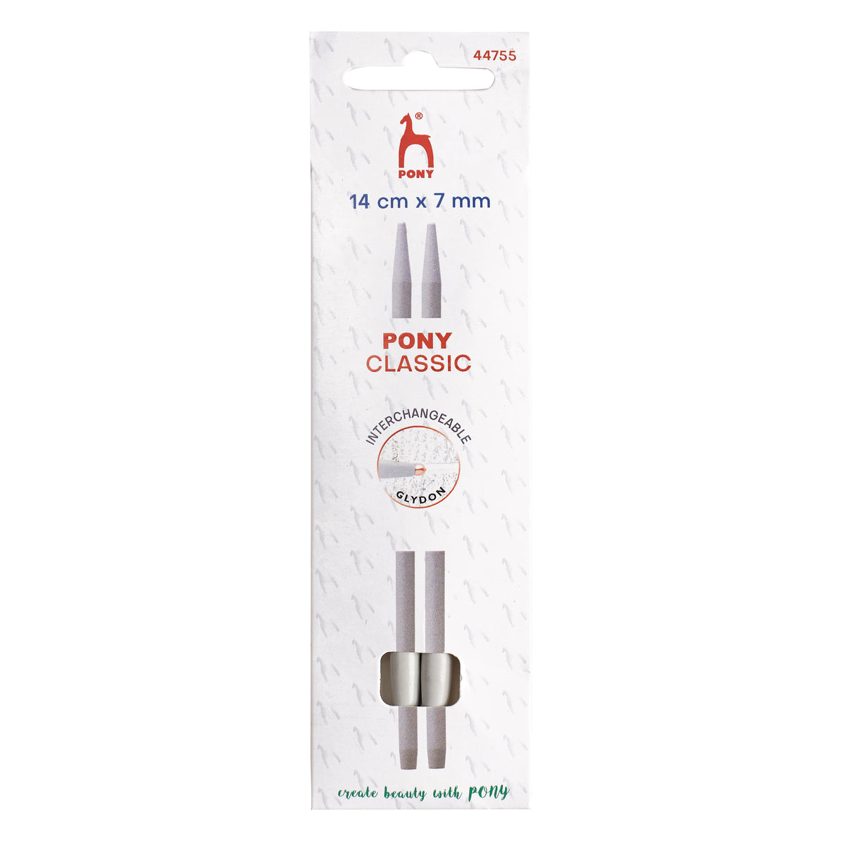 Pony Classic aluminium interchangeable knitting needle tips 7mm