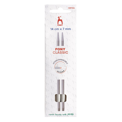 Pony Classic aluminium interchangeable knitting needle tips 7mm