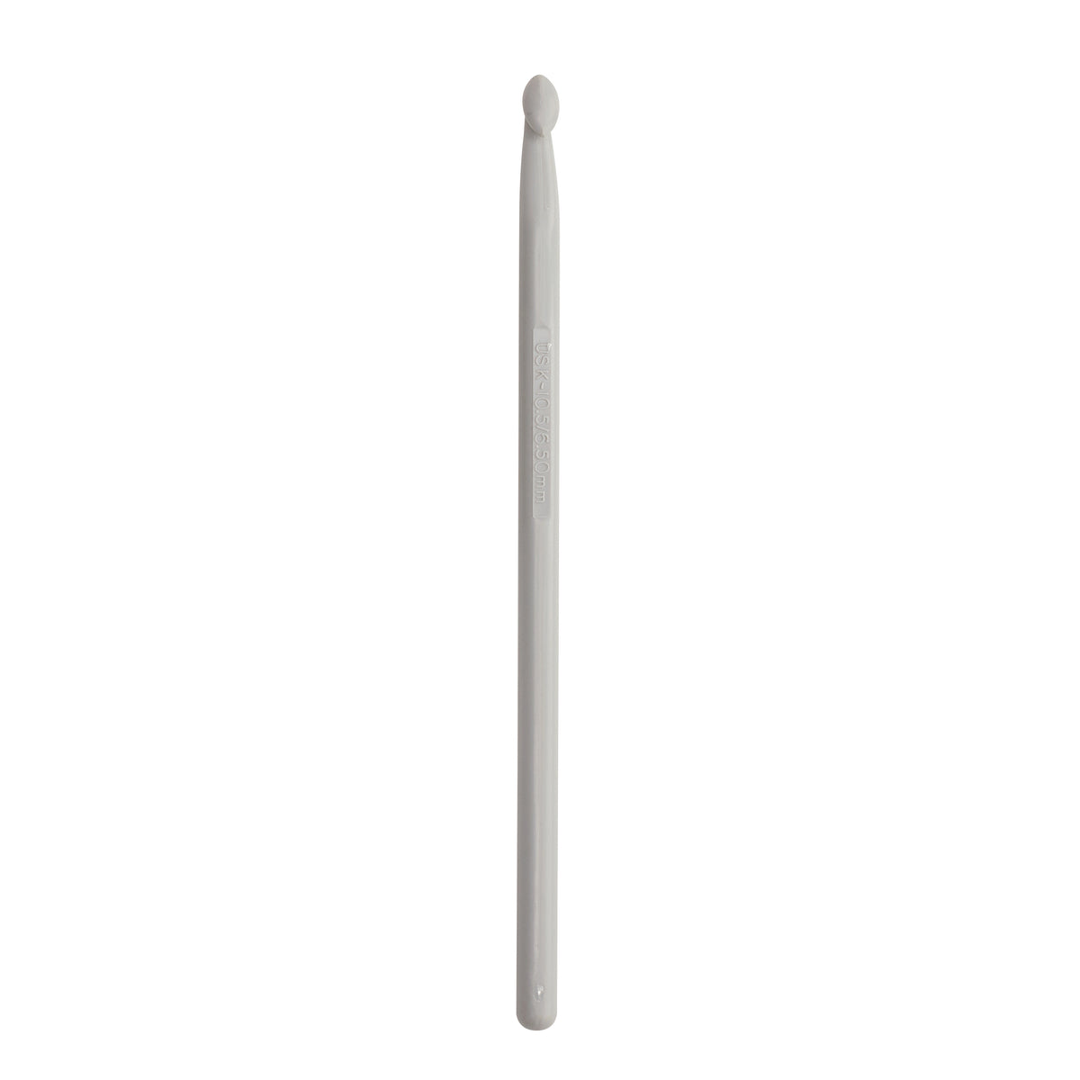 Pony 6.5mm plastic crochet hook