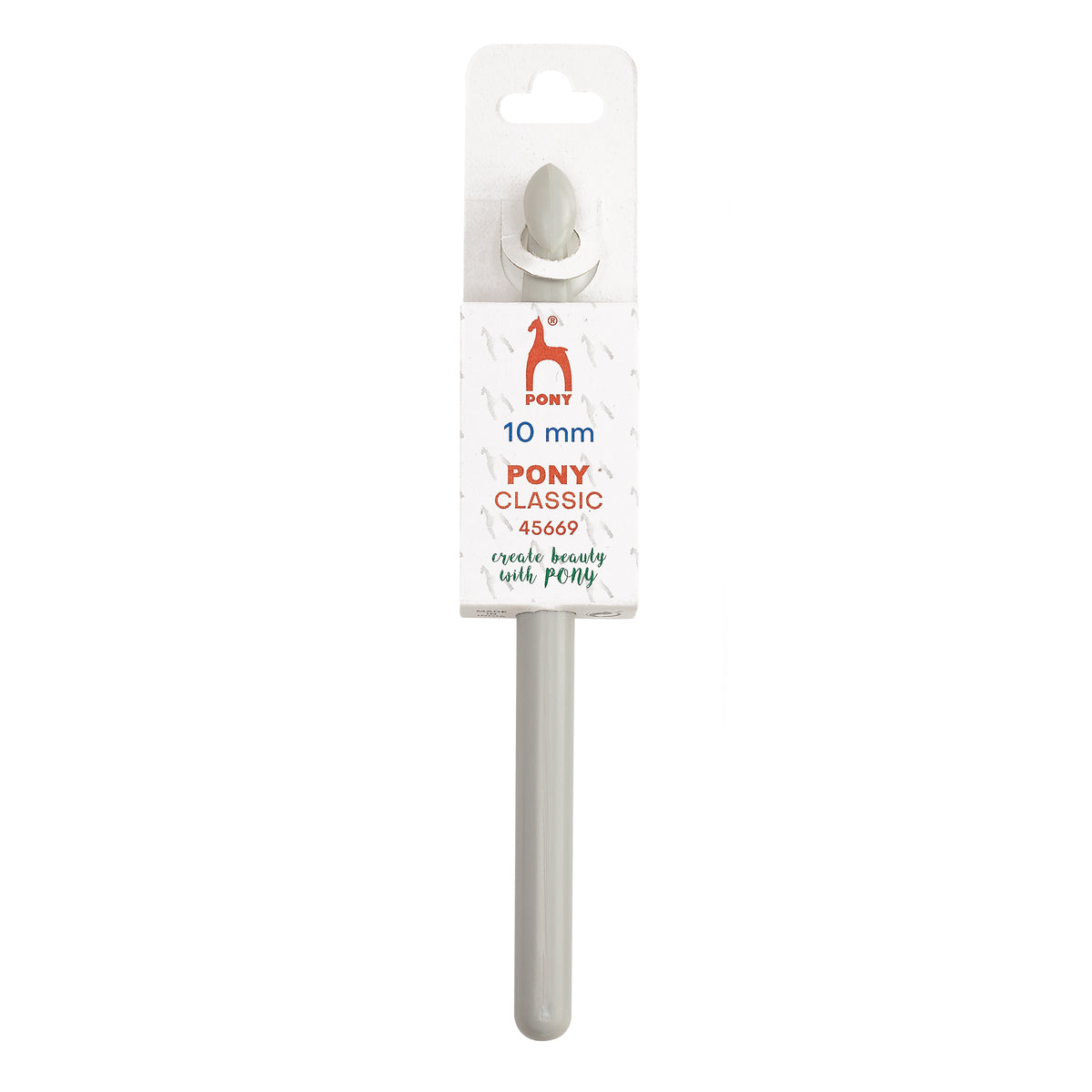 Pony 10mm plastic crochet hook