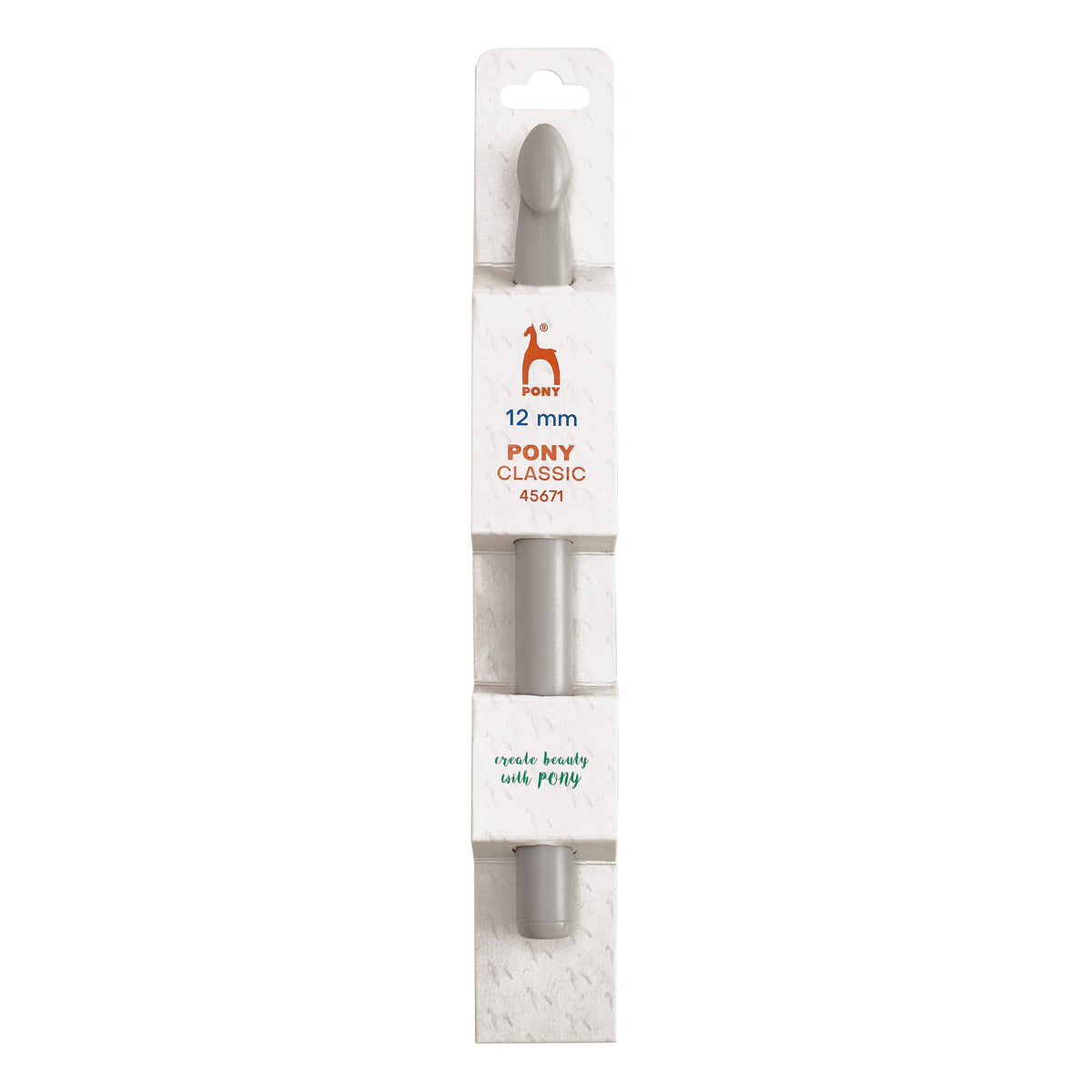 Pony 12mm plastic crochet hook