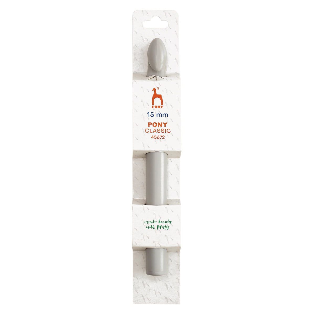 Pony 15mm plastic crochet hook