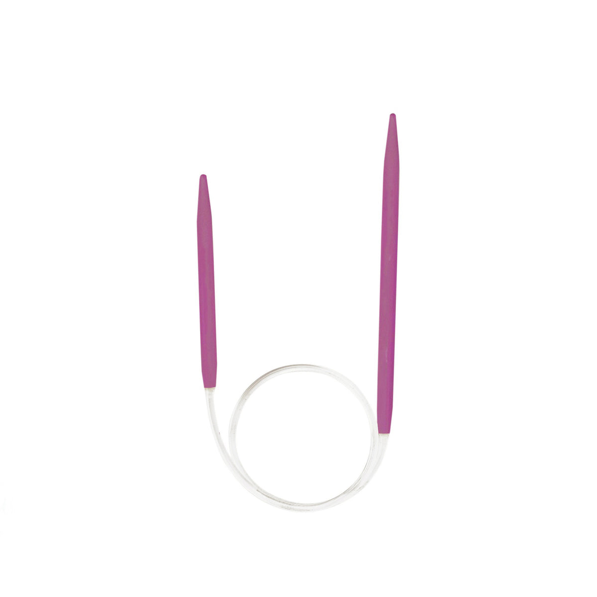 Pony coloured aluminium 28cm circular knitting needle 3.50mm