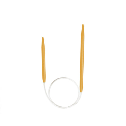 Pony coloured aluminium 28cm circular knitting needle 4.00mm