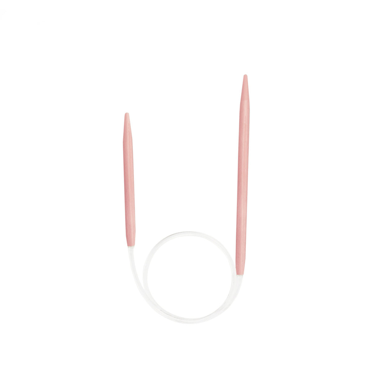 Pony coloured aluminium 28cm circular knitting needle 4.50mm