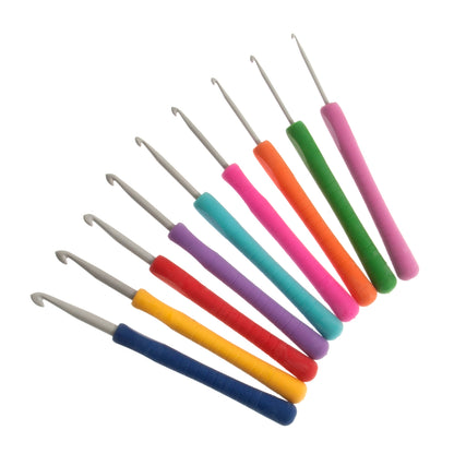 Pony Easy Grip 3.00mm crochet hook with soft coloured handle