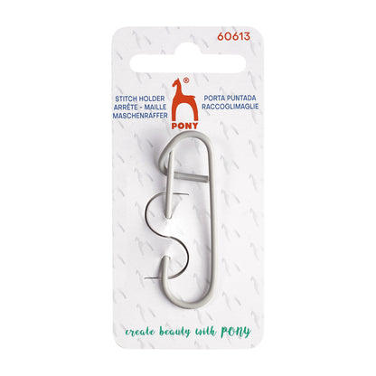 Pony mini aluminium stitch holder on its card