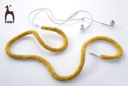 Pony plastic split French knitter