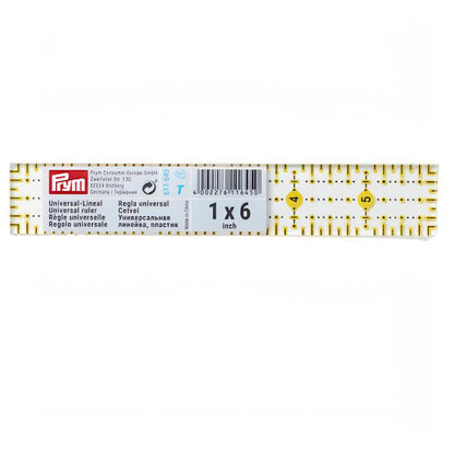 Prym Omnigrid Universal Ruler - 1 x 6 inch