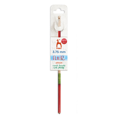 Pony Flair hand painted wooden crochet hook, 3.75mm