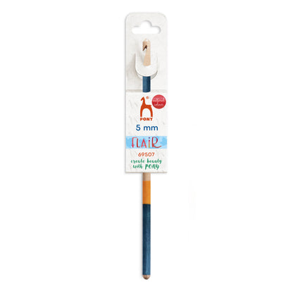 Pony Flair hand painted wooden crochet hook, 5mm
