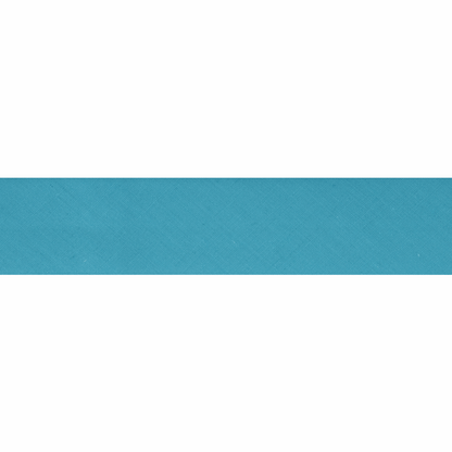 Polycotton Bias Binding 2.5m x 12mm - Aqua