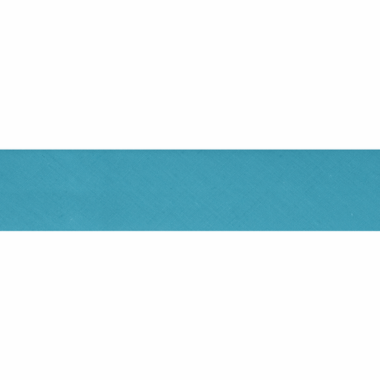 Polycotton Bias Binding 2.5m x 12mm - Aqua