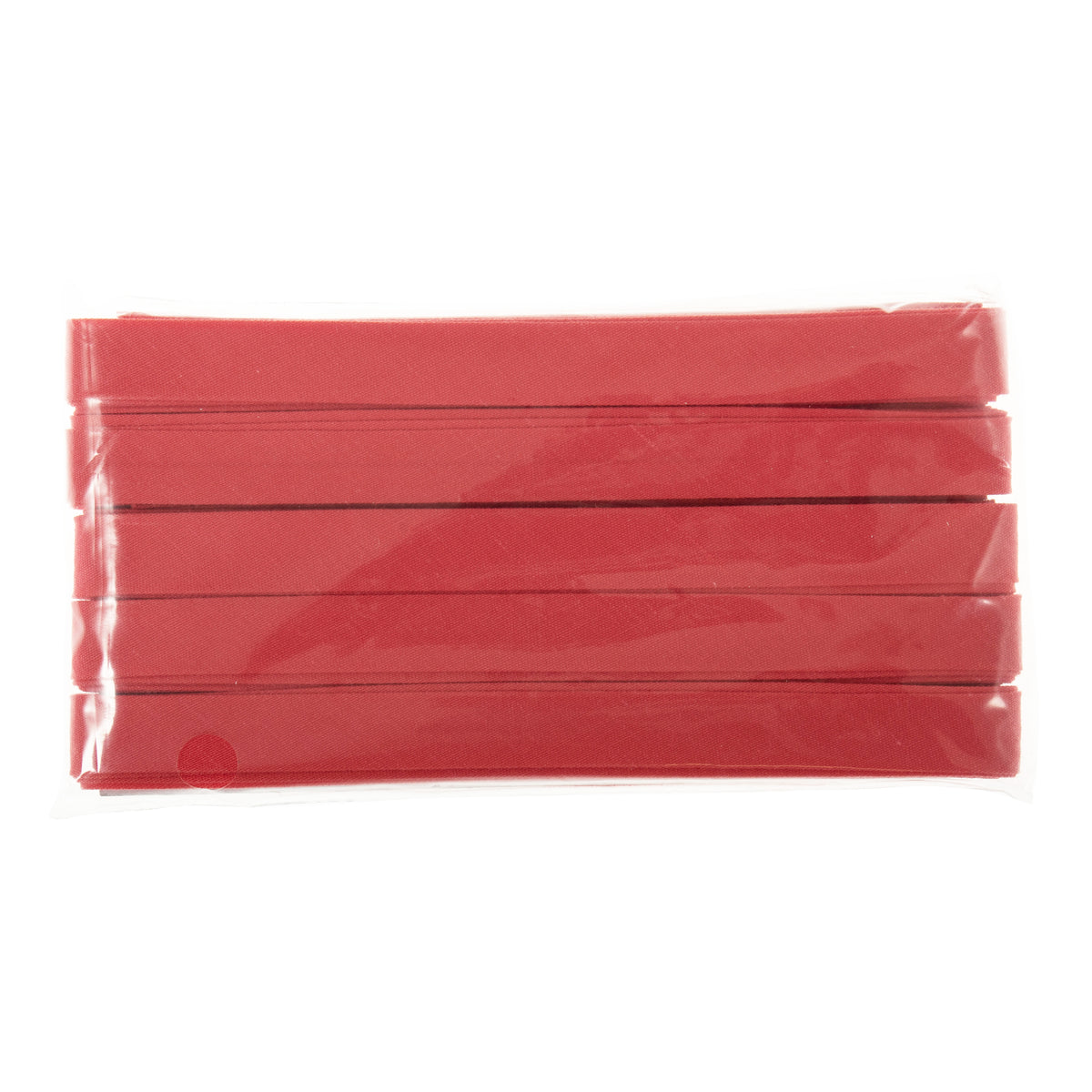 Cerise pink polycotton bias binding on card