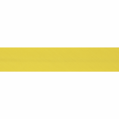 Polycotton Bias Binding 2.5m x 12mm - Canary