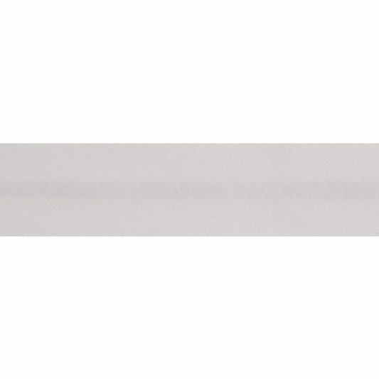 Polycotton Bias Binding 2.5m x 25mm - Ivory