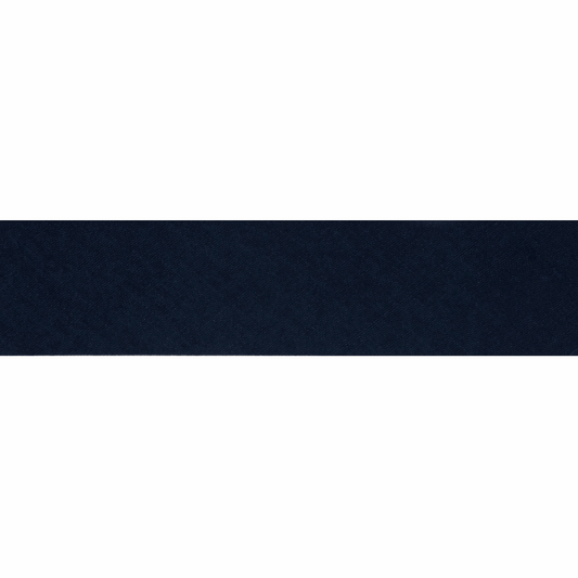 Polycotton Bias Binding 2.5m x 25mm - Navy