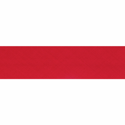 Polycotton Bias Binding 2.5m x 25mm - Red