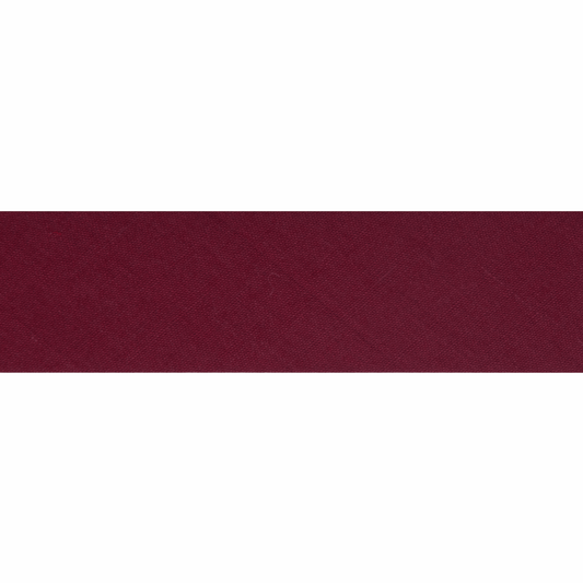 Polycotton Bias Binding 2.5m x 25mm - Wine