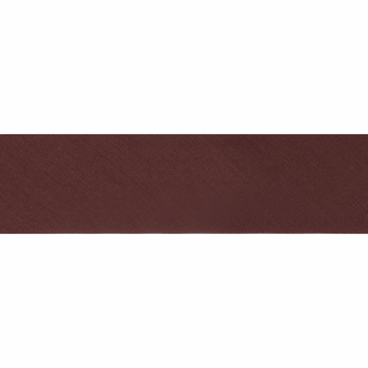 Polycotton Bias Binding 2.5m x 25mm - Dark Tan