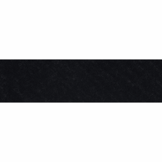 Polycotton Bias Binding 2.5m x 25mm - Black