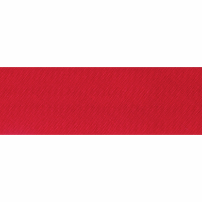 Polycotton Bias Binding 2.5m x 50mm - Red