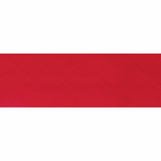 Polycotton Bias Binding 2.5m x 50mm - Red
