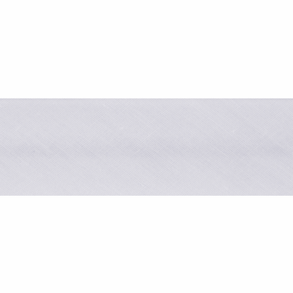 Polycotton Bias Binding 2.5m x 50mm - White