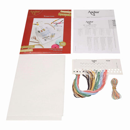 Anchor Crafters Collection project bag cross stitch kit