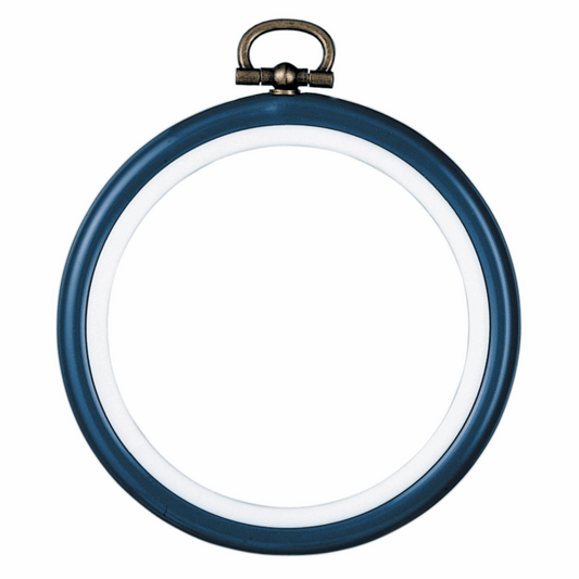 Vervaco Blue Circular Frame - 7.5cm Diameter