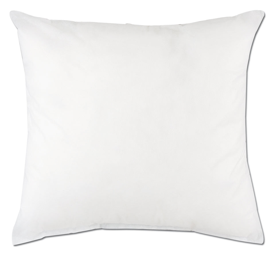 White square polyester cushion pad