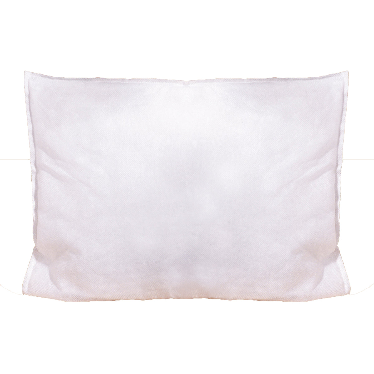 White rectangular polyester cushion pad