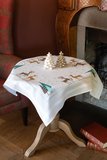 Vervaco Norwegian Wild Reindeer Embroidery Tablecloth Kit - 