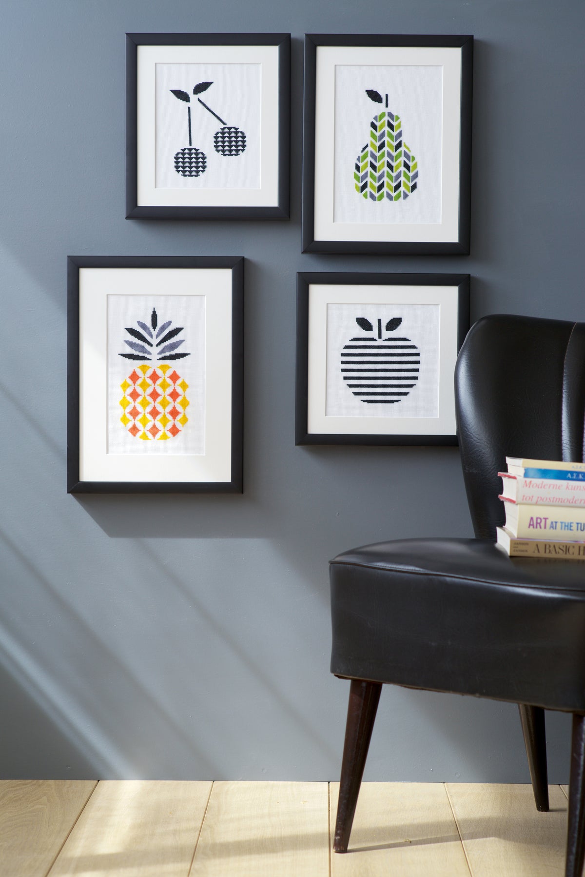Pineapple counted cross stitch kit by Vervaco
