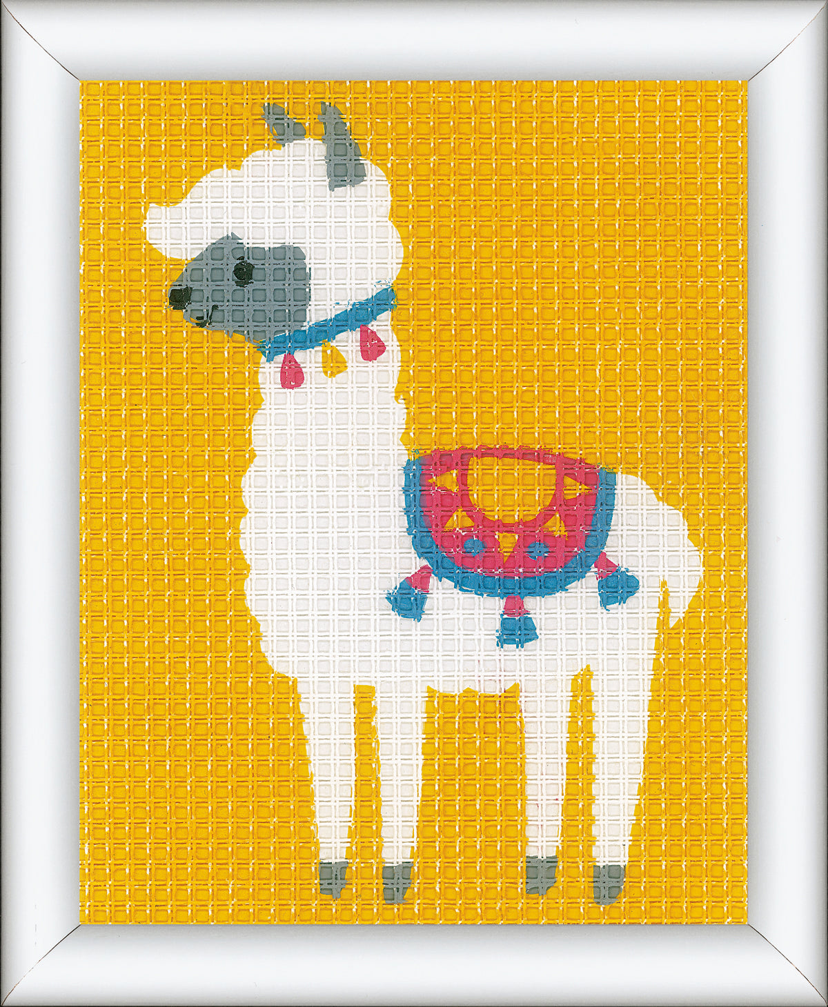 Small tapestry of a llama