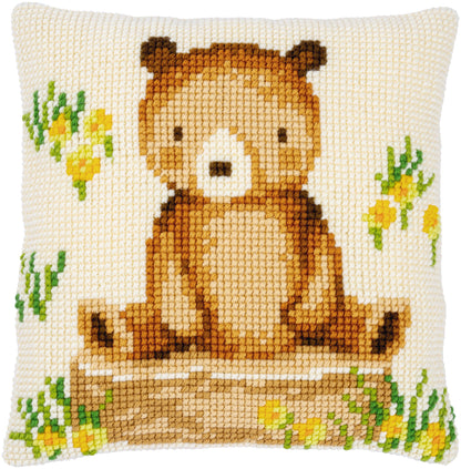 Forest Animals cross stitch cushion design