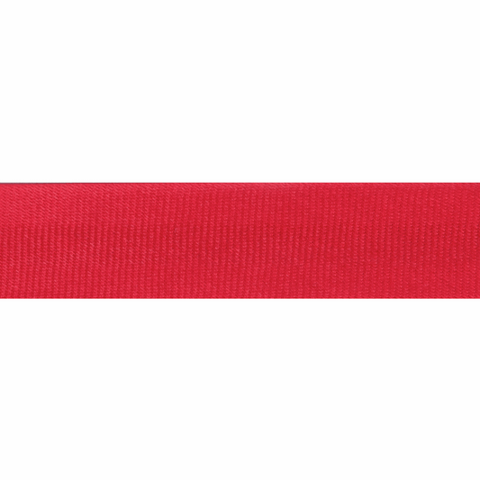 Satin Bias Binding 2m x 15mm - Red