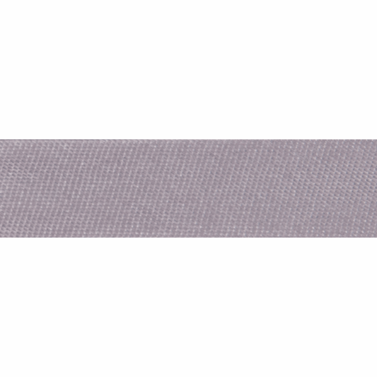 Satin Bias Binding 2m x 15mm - Silver Grey