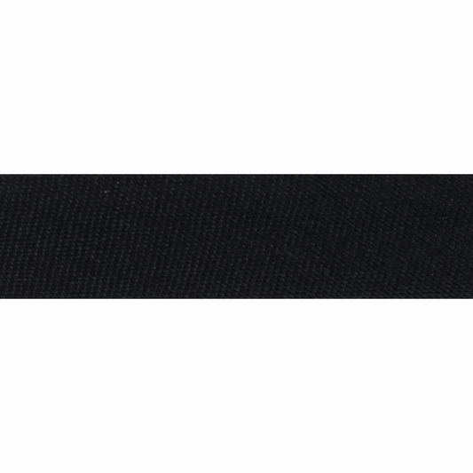 Satin Bias Binding 2m x 15mm - Black