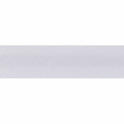 Satin Bias Binding 2m x 15mm - White