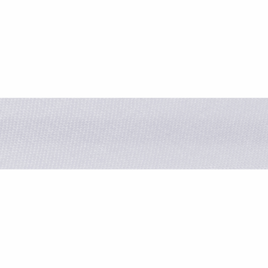 Satin Bias Binding 2m x 15mm - White