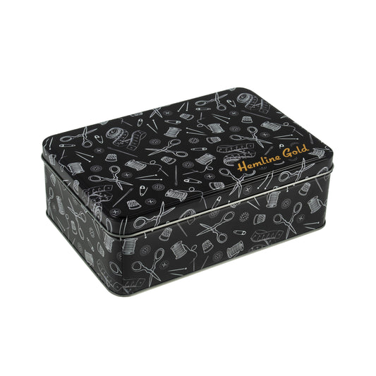 Sewing Accessories Tin, Large, 19 x 13 x 6.5cm
