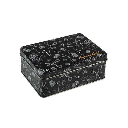 Sewing Accessories Tin, Medium, 14.3 x 10.2 x 5.5cm