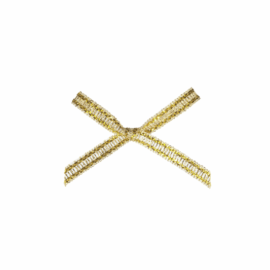 Gold Mini Craft Bow - 3mm (Pack of 100)