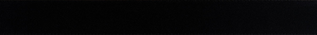 Reel of wide black satin ribbon