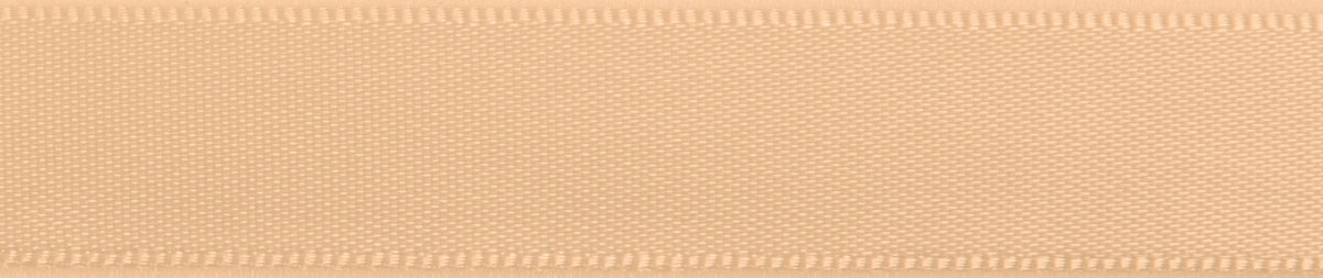Reel of wide ivory satin ribbon