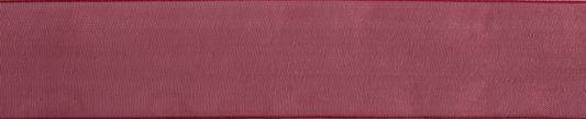 Wine Organdie Ribbon - 6m x 12mm