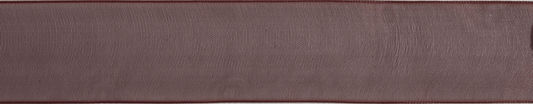 Chocolate Organdie Ribbon - 6m x 12mm