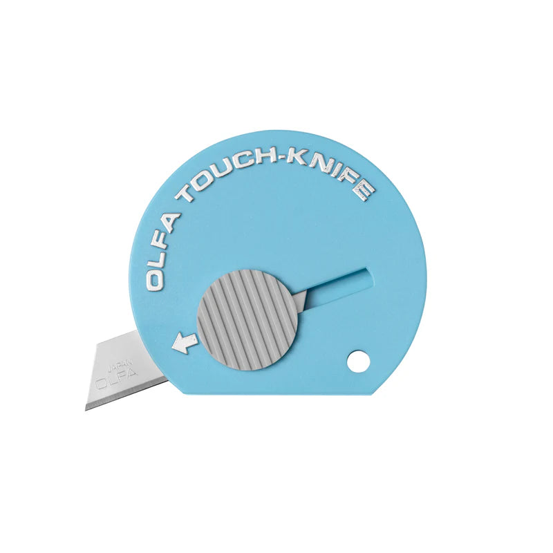 Olfa aqua 28mm rotary cutter with touch knife